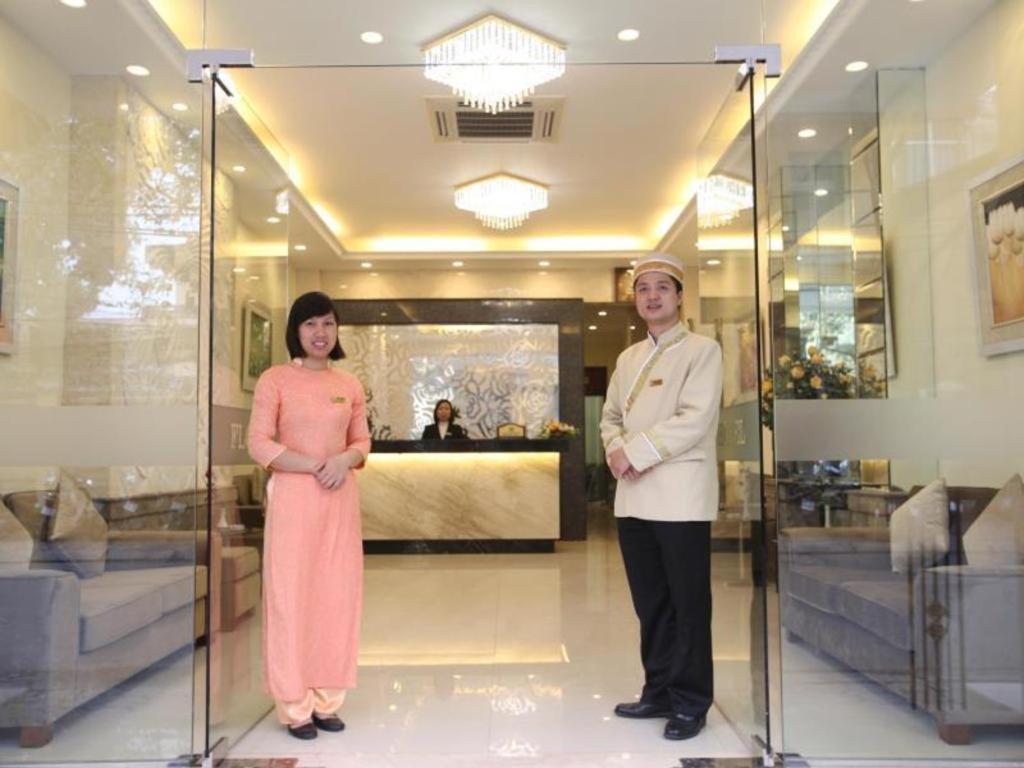 Flower Hotel Hanoi Exterior foto